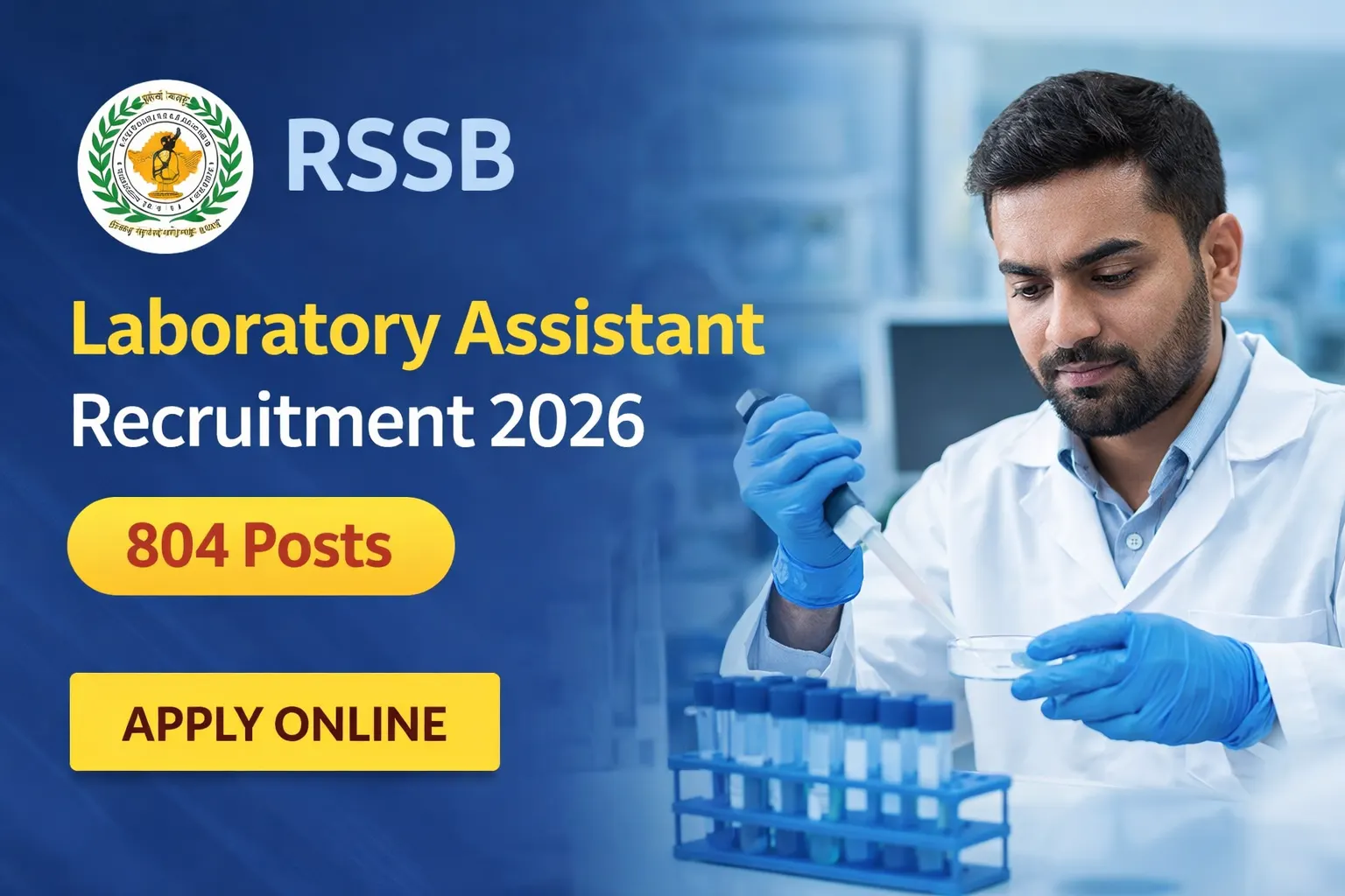 RSSB Laboratory Assistant Recruitment 2026 [ResultTimes]