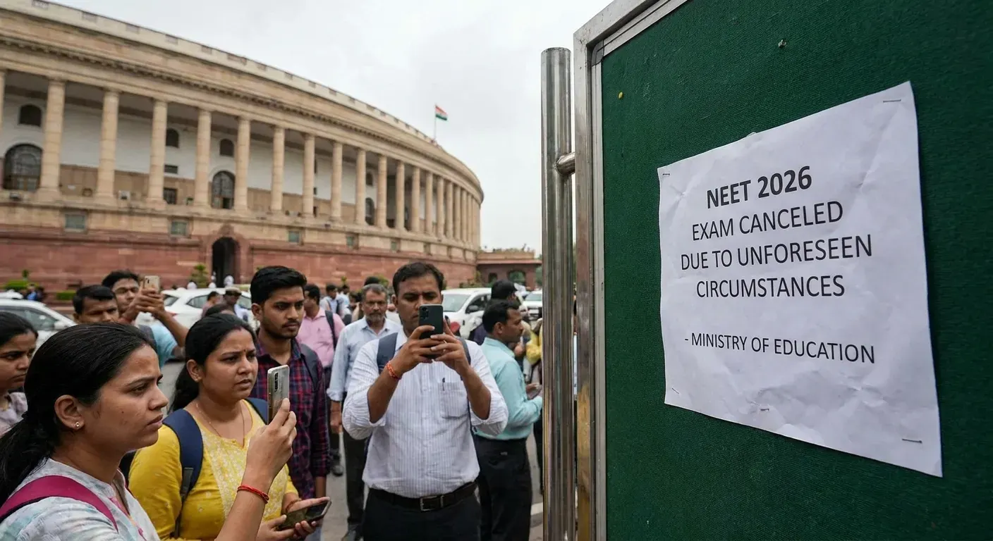Urgent Notification: NEET Exam Canceled 2026